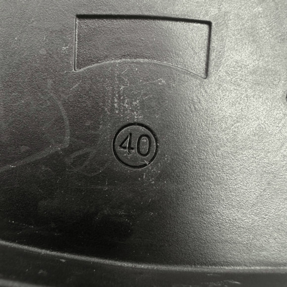 Camper Lab Womens 8.5 MIL 1978 Loafers Black Blue Brushed Leather Wacky Artsy - Picture 6 of 13